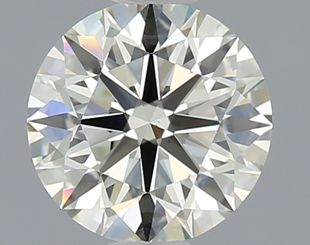 1.27 ct Round L · Faint Brown natural diamond